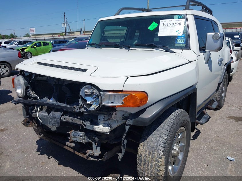 2012 Toyota Fj Cruiser VIN: JTEZU4BF8CK012521 Lot: 39178298