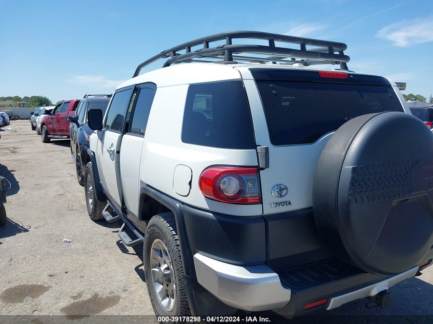 2012 Toyota Fj Cruiser VIN: JTEZU4BF8CK012521 Lot: 39178298