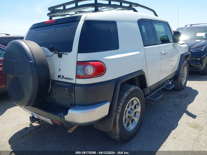 2012 Toyota Fj Cruiser VIN: JTEZU4BF8CK012521 Lot: 39178298