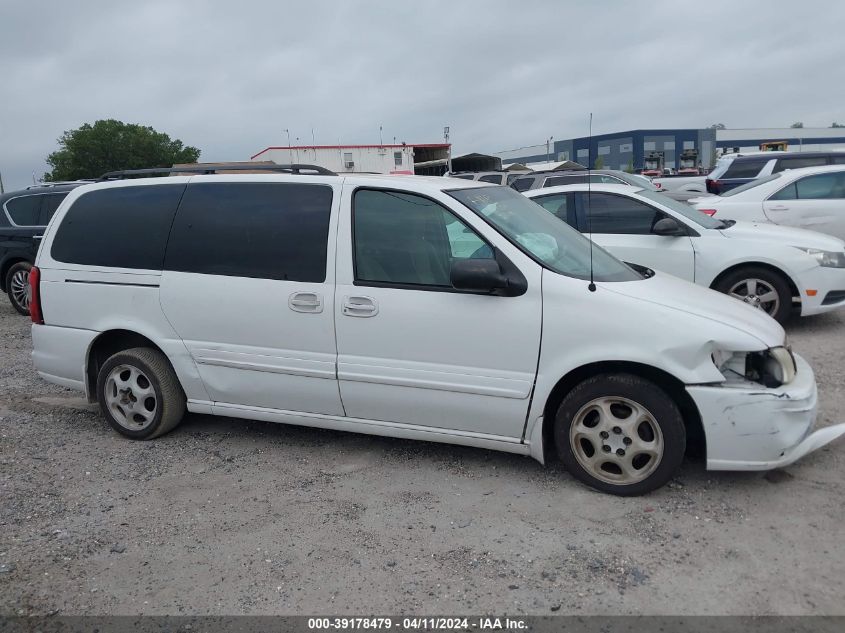 2003 Oldsmobile Silhouette Gl VIN: 1GHDX03E63D294631 Lot: 40264527