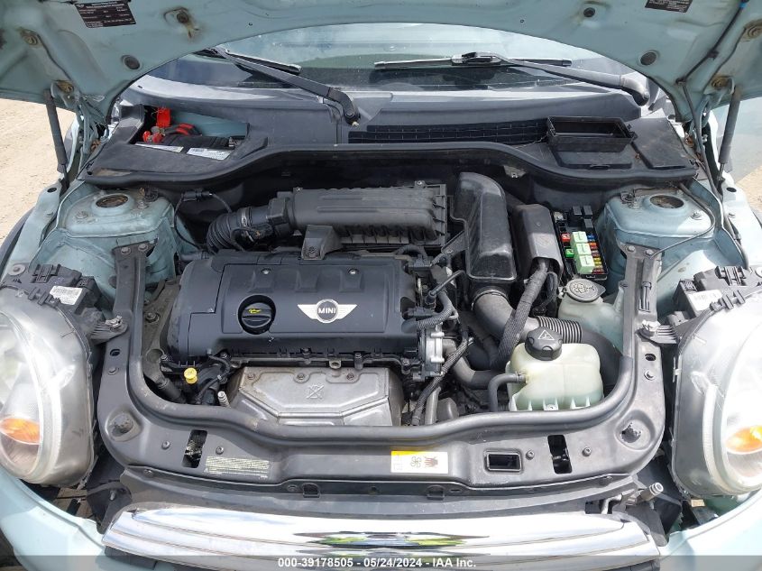 2012 Mini Cooper Clubman VIN: WMWZF3C54CT489209 Lot: 39178505