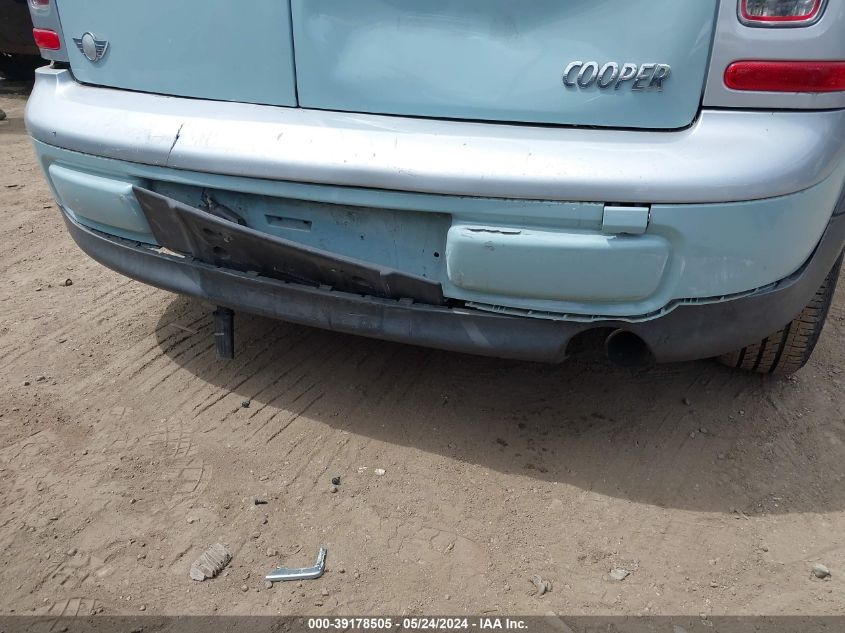 2012 Mini Cooper Clubman VIN: WMWZF3C54CT489209 Lot: 39178505