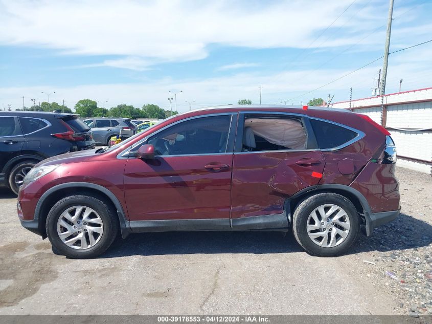 2016 Honda Cr-V Ex-L VIN: 2HKRM3H70GH529587 Lot: 39178553