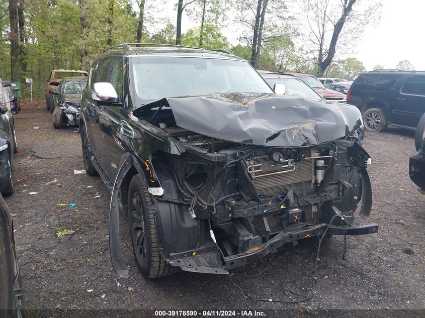 2017 Nissan Armada Platinum VIN: JN8AY2NE6H9703336 Lot: 39178590