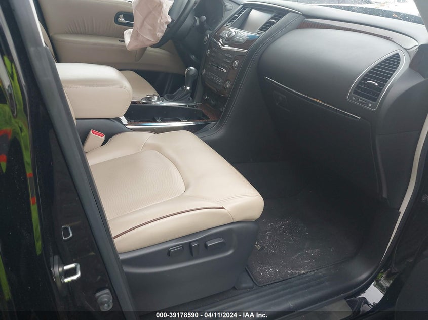 2017 Nissan Armada Platinum VIN: JN8AY2NE6H9703336 Lot: 39178590