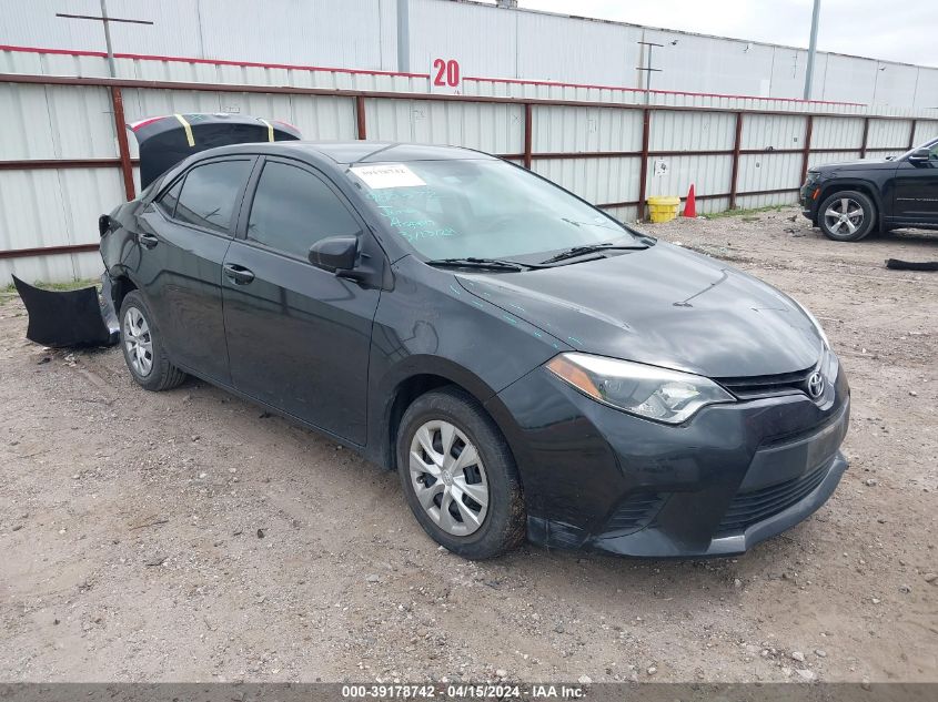 2014 TOYOTA COROLLA L/LE/LE PLS/PRM/S/S PLS - 5YFBURHE0EP085100