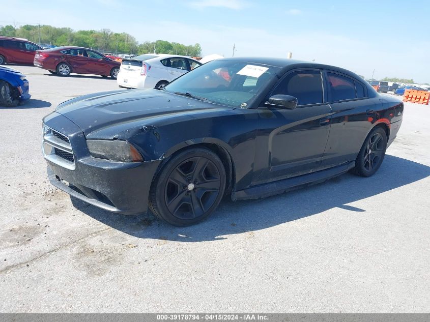 2012 Dodge Charger Se VIN: 2C3CDXBG3CH145865 Lot: 39178794