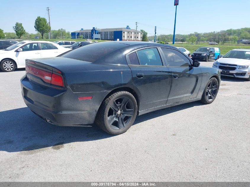 2012 Dodge Charger Se VIN: 2C3CDXBG3CH145865 Lot: 39178794