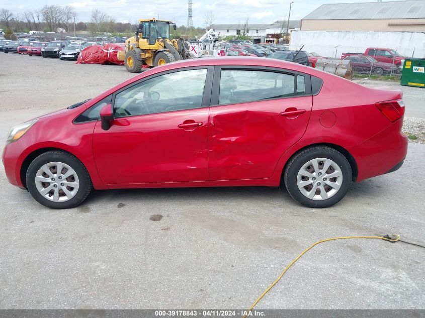 KNADM4A39C6070603 2012 Kia Rio Lx