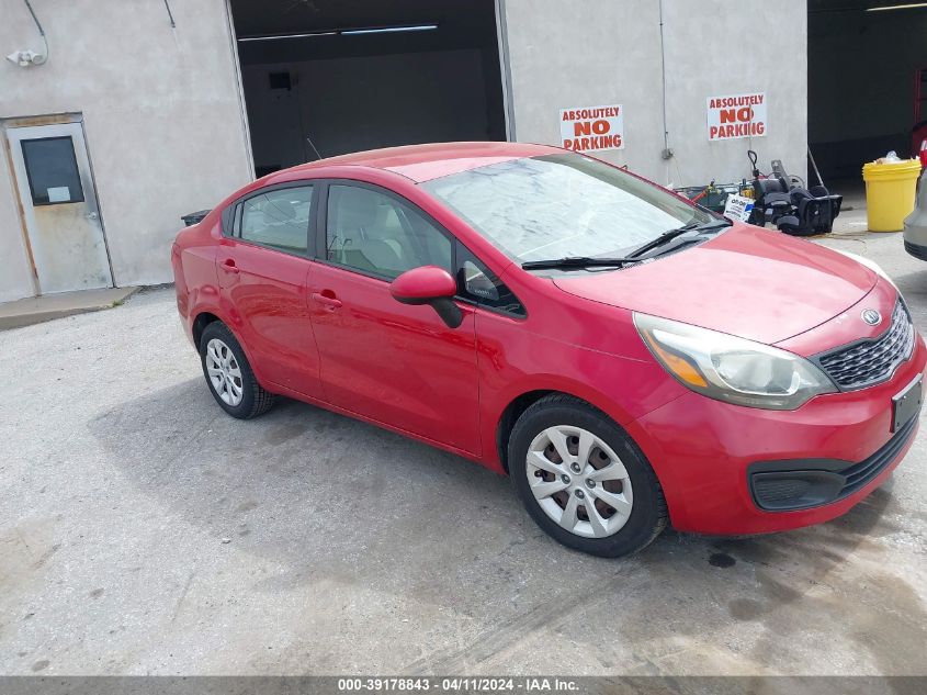 KNADM4A39C6070603 2012 Kia Rio Lx