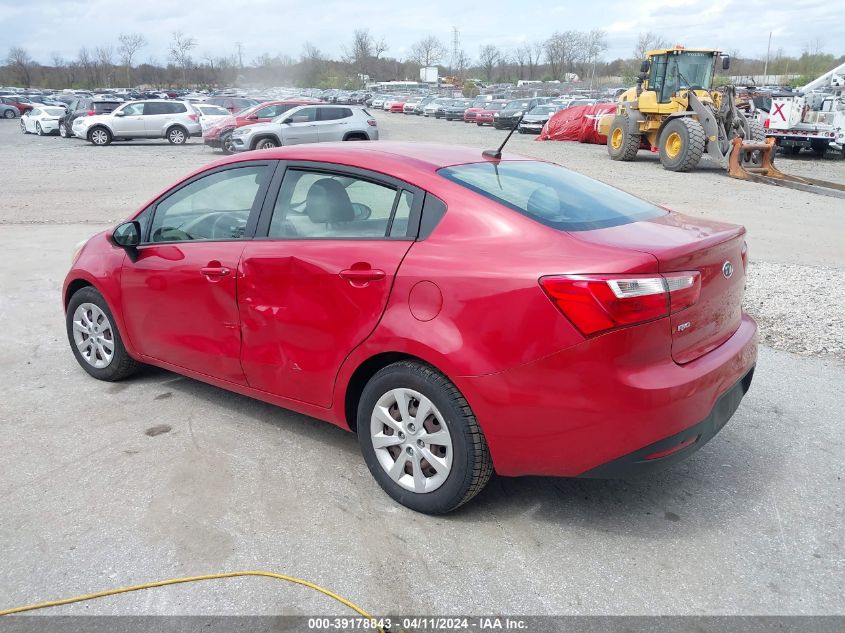 KNADM4A39C6070603 2012 Kia Rio Lx