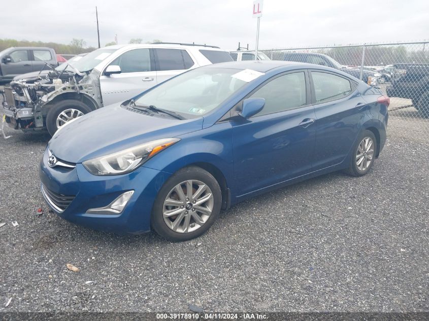 KMHDH4AE0GU528261 | 2016 HYUNDAI ELANTRA