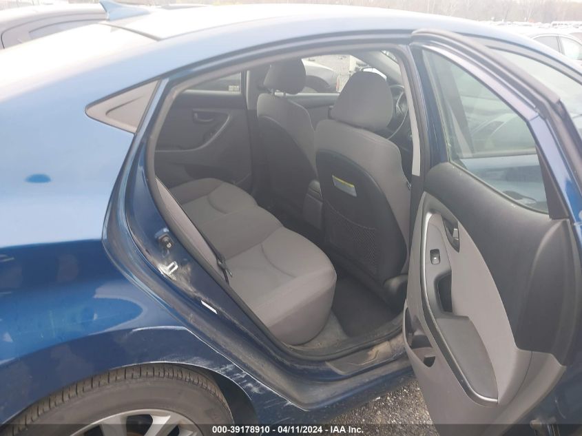 KMHDH4AE0GU528261 | 2016 HYUNDAI ELANTRA