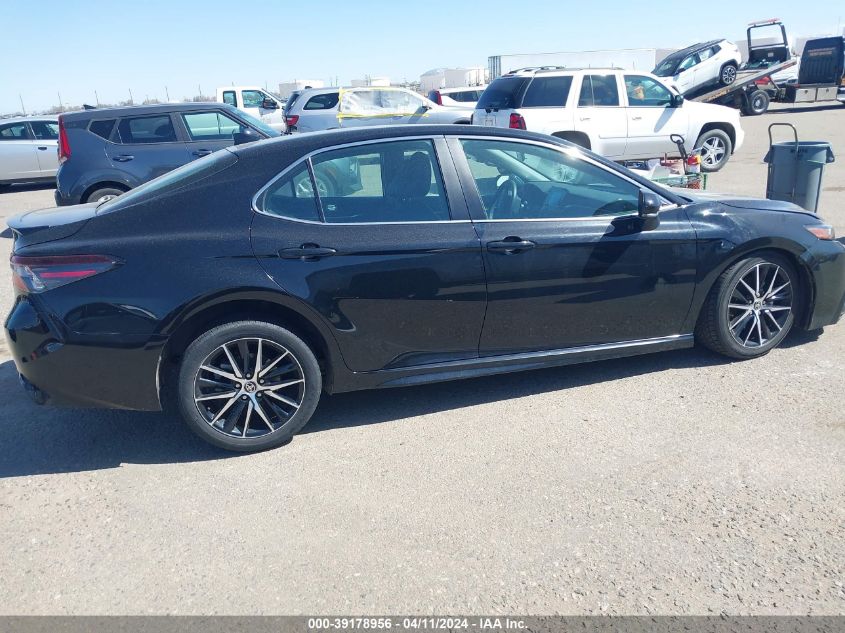 2022 Toyota Camry Se VIN: 4T1G11AK6NU051581 Lot: 39178956