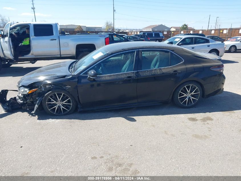 2022 Toyota Camry Se VIN: 4T1G11AK6NU051581 Lot: 39178956