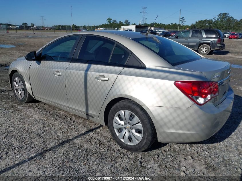 1G1PA5SH1E7355391 | 2014 CHEVROLET CRUZE