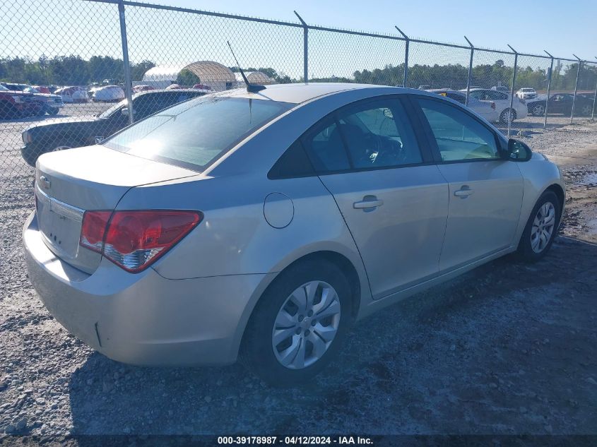 1G1PA5SH1E7355391 | 2014 CHEVROLET CRUZE