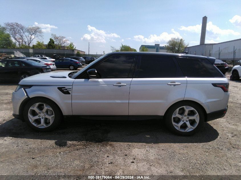 2018 LAND ROVER RANGE ROVER SPORT HSE VIN: SALWR2RV5JA198251