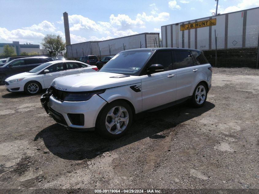 2018 Land Rover Range Rover Sport Hse VIN: SALWR2RV5JA198251 Lot: 39179064