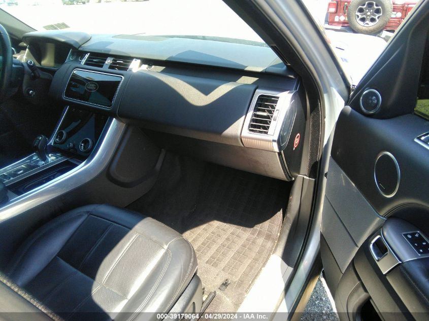 2018 LAND ROVER RANGE ROVER SPORT HSE VIN: SALWR2RV5JA198251