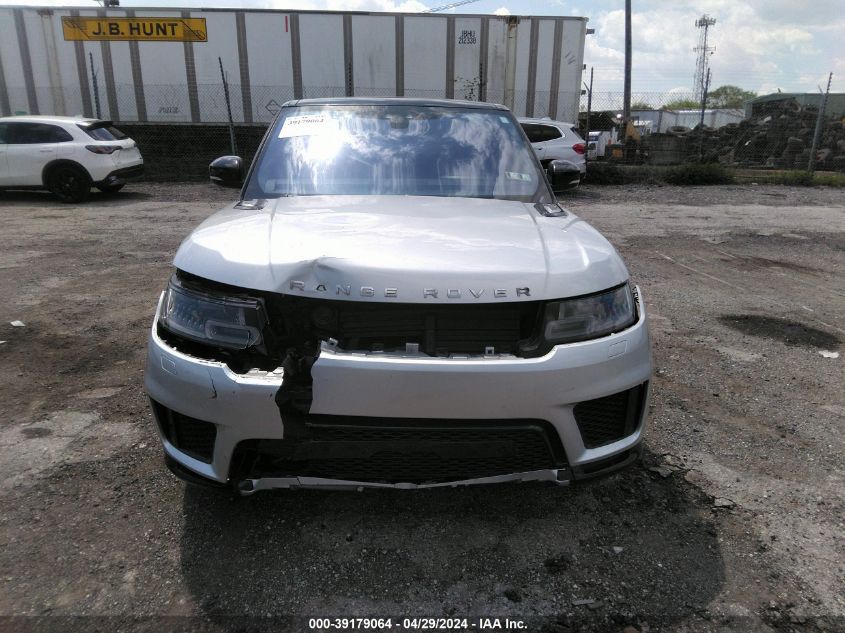 2018 LAND ROVER RANGE ROVER SPORT HSE VIN: SALWR2RV5JA198251