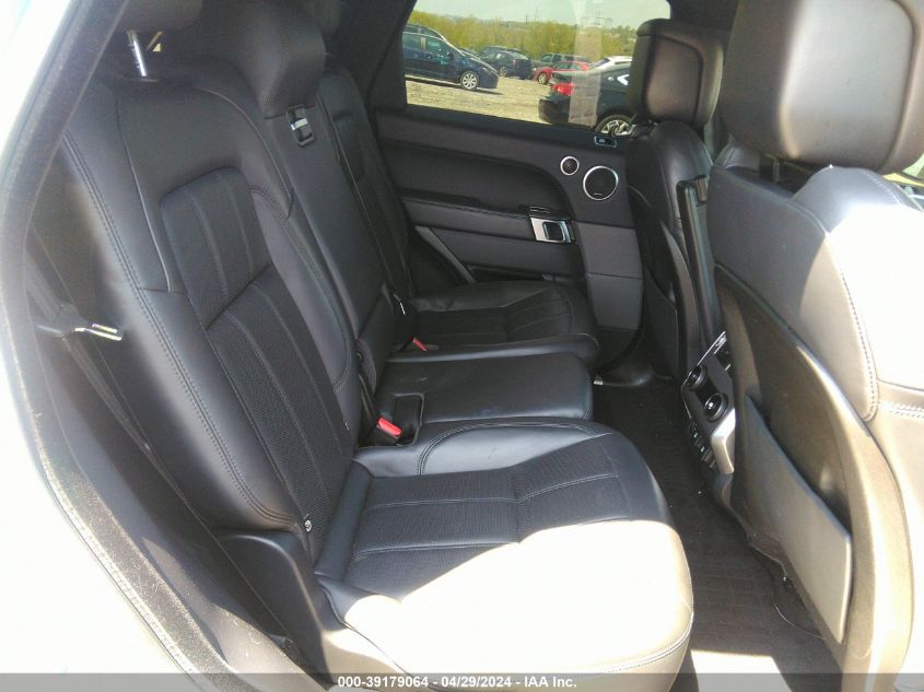 2018 LAND ROVER RANGE ROVER SPORT HSE VIN: SALWR2RV5JA198251