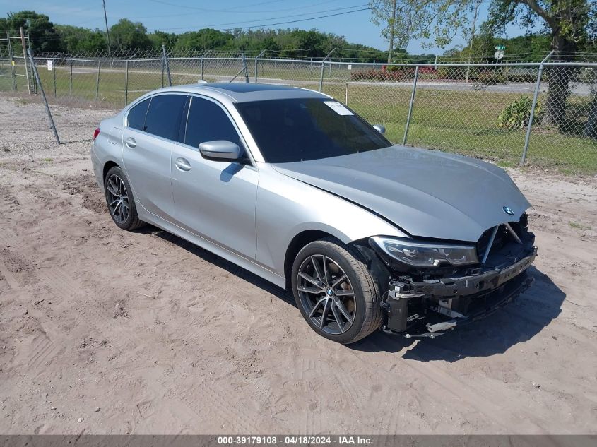 2019 BMW 330I VIN: WBA5R1C56KFH00632 Lot: 39179108