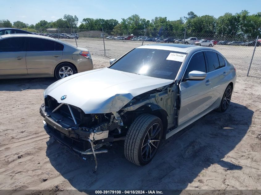 2019 BMW 330I VIN: WBA5R1C56KFH00632 Lot: 39179108