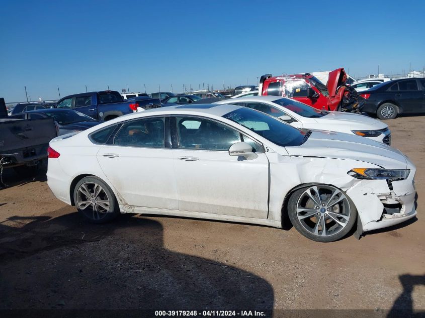 2020 Ford Fusion Titanium VIN: 3FA6P0K93LR174866 Lot: 39179248