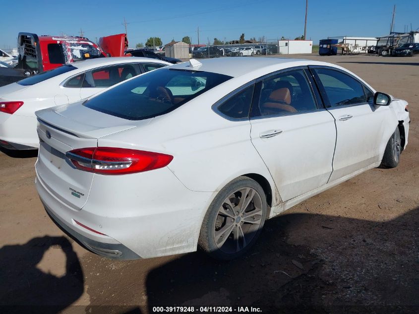 2020 Ford Fusion Titanium VIN: 3FA6P0K93LR174866 Lot: 39179248