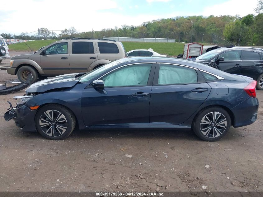 2018 Honda Civic Ex-T VIN: 2HGFC1F3XJH646136 Lot: 39179268