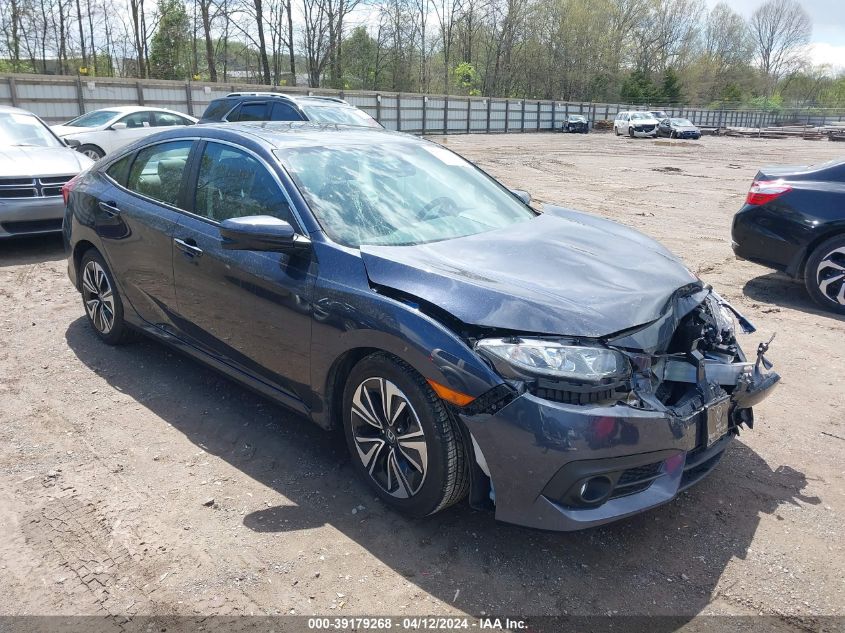 2018 Honda Civic Ex-T VIN: 2HGFC1F3XJH646136 Lot: 39179268