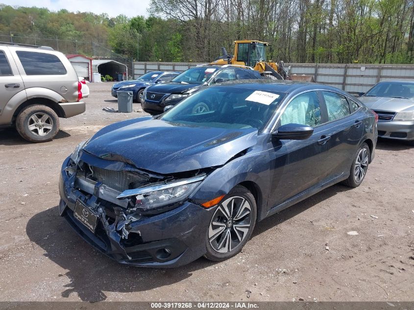 2018 Honda Civic Ex-T VIN: 2HGFC1F3XJH646136 Lot: 39179268