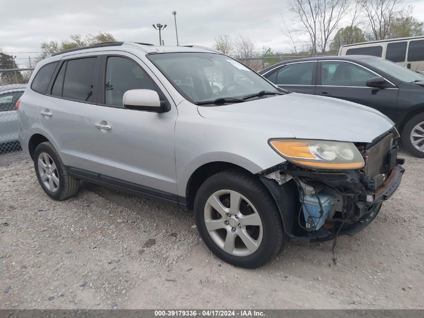 2009 Hyundai Santa Fe Limited VIN: 5NMSH73E89H267093 Lot: 39179336