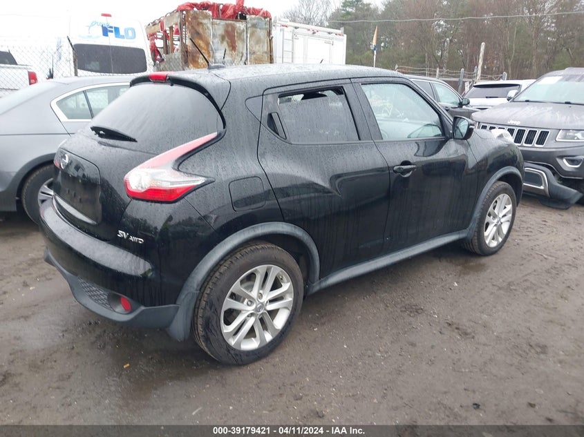 2015 Nissan Juke Sv VIN: JN8AF5MV9FT561668 Lot: 39179421