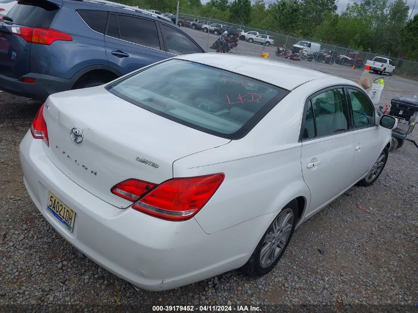 2007 Toyota Avalon Limited VIN: 4T1BK36B47U224657 Lot: 40947696