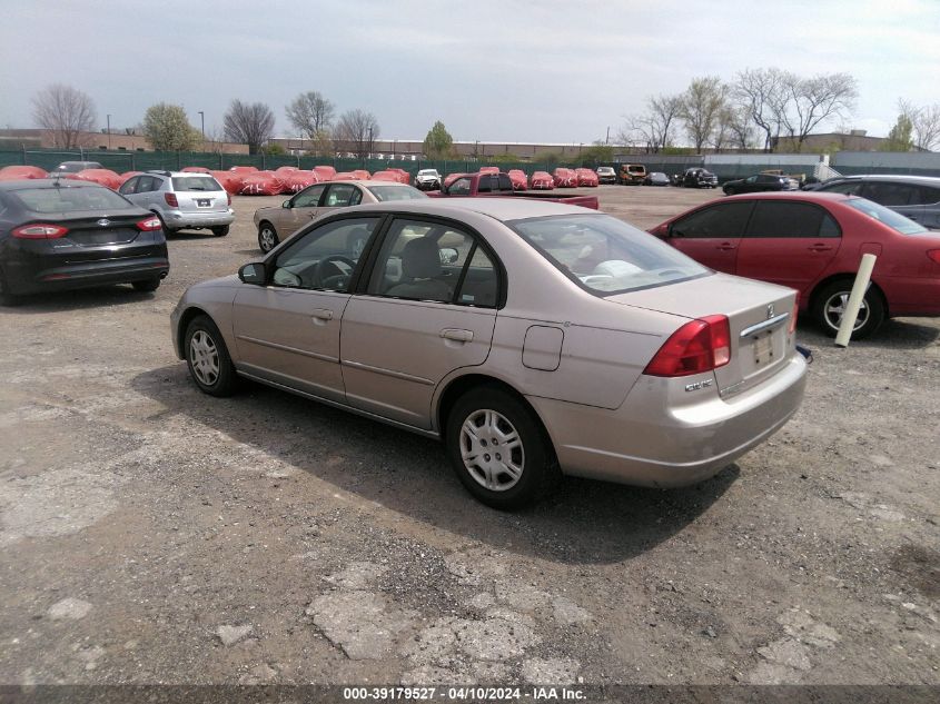 2HGES16692H583976 | 2002 HONDA CIVIC