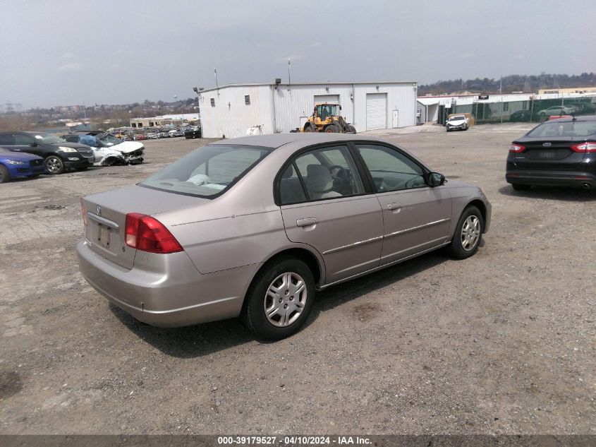 2HGES16692H583976 | 2002 HONDA CIVIC