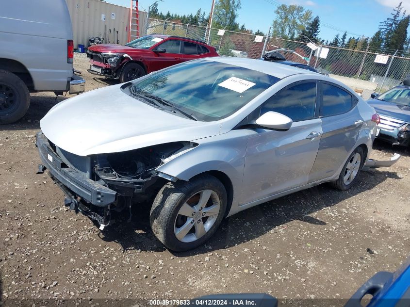 2013 Hyundai Elantra Gls VIN: KMHDH4AEXDU901141 Lot: 39179533