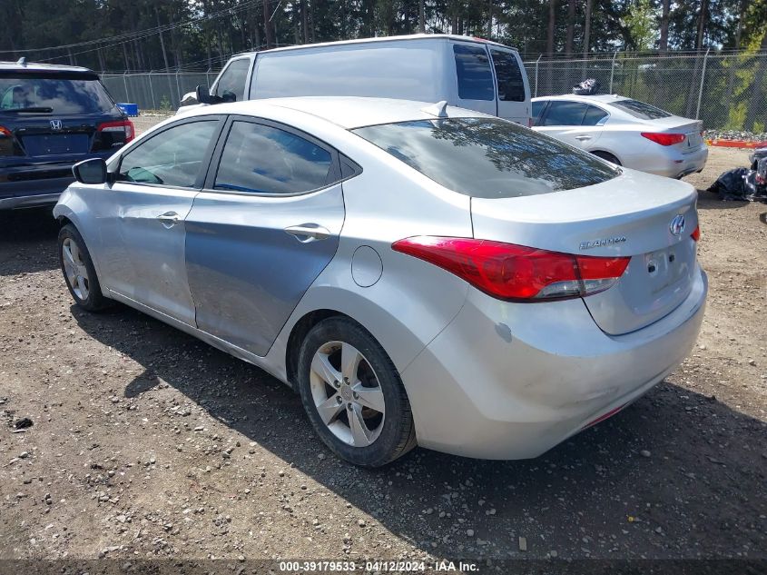 2013 Hyundai Elantra Gls VIN: KMHDH4AEXDU901141 Lot: 39179533