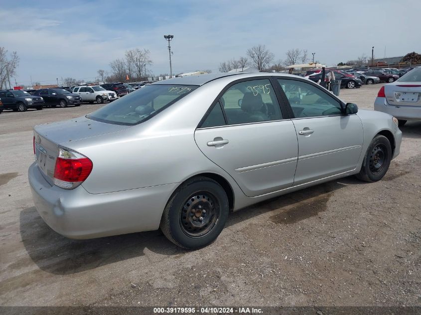 2006 Toyota Camry Std VIN: 4T1BE32K46U143721 Lot: 39179595