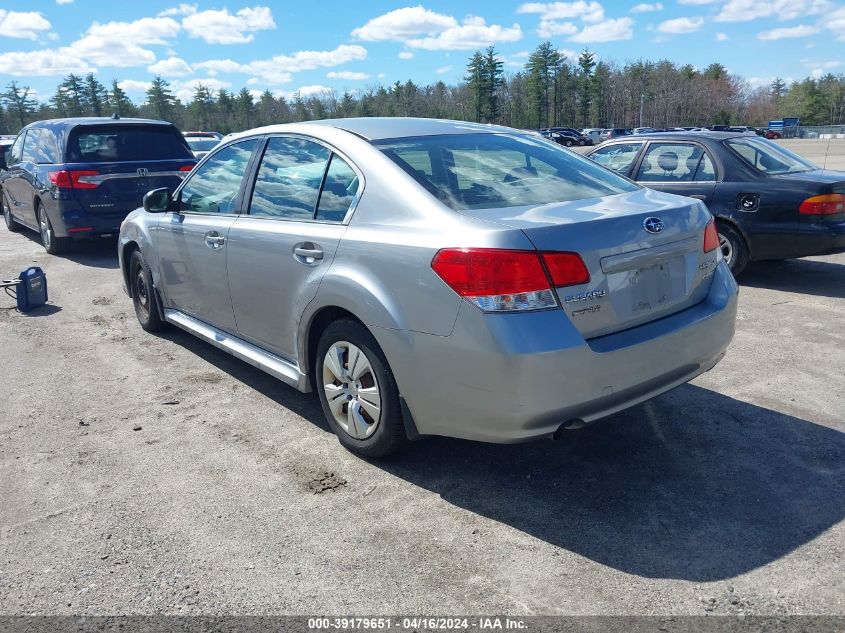 4S3BMBA65B3231425 | 2011 SUBARU LEGACY