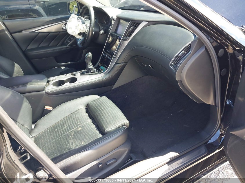 VIN JN1EV7ARXJM444142 2018 INFINITI Q50 LUXE/SPORT