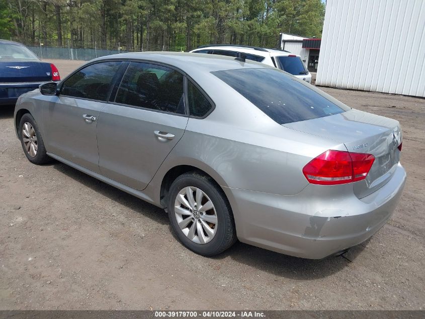 1VWAT7A33EC102117 | 2014 VOLKSWAGEN PASSAT