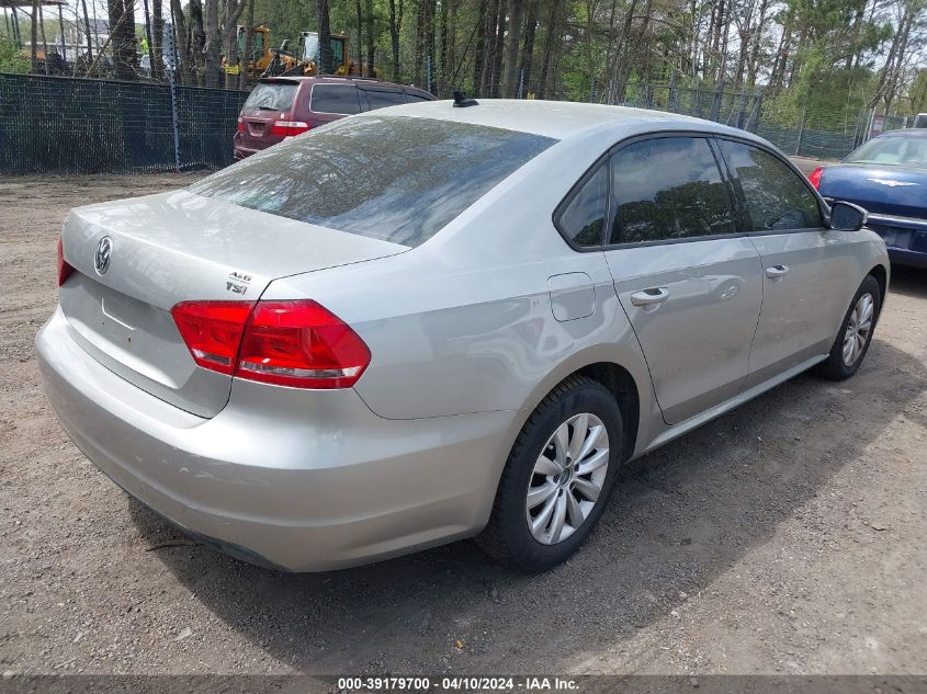 1VWAT7A33EC102117 | 2014 VOLKSWAGEN PASSAT