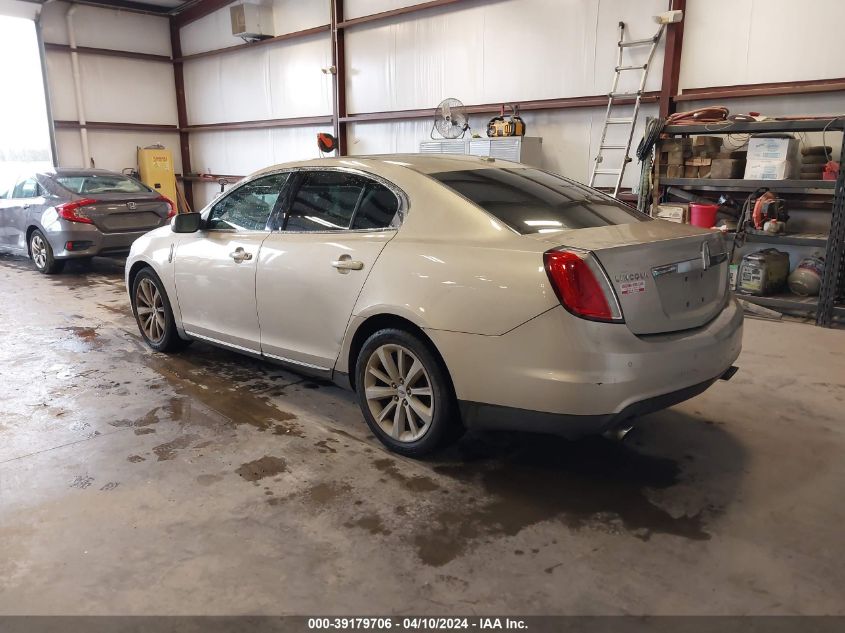 2009 Lincoln Mks VIN: 1LNHM94R19G625480 Lot: 39179706