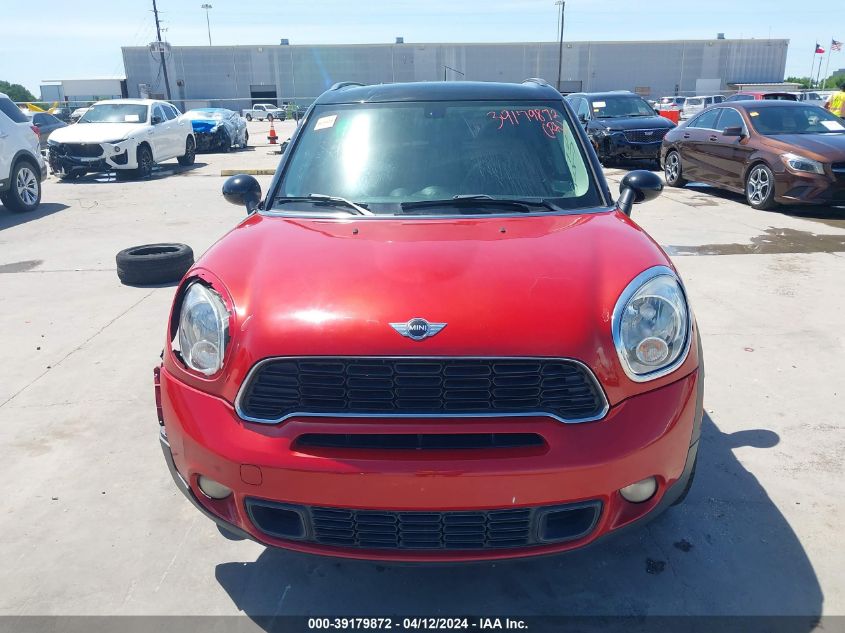 2013 Mini Countryman Cooper S VIN: WMWZC3C5XDWP21644 Lot: 39179872