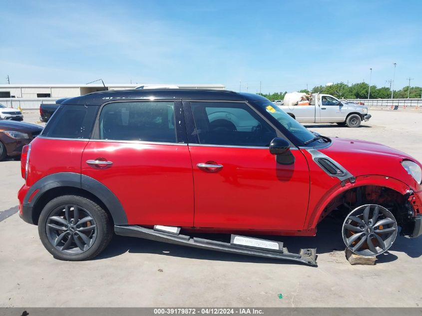 2013 Mini Countryman Cooper S VIN: WMWZC3C5XDWP21644 Lot: 39179872