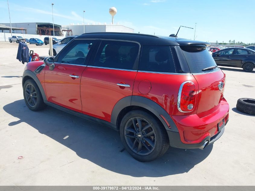 2013 Mini Countryman Cooper S VIN: WMWZC3C5XDWP21644 Lot: 39179872