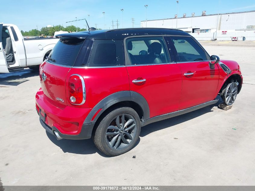 2013 Mini Countryman Cooper S VIN: WMWZC3C5XDWP21644 Lot: 39179872